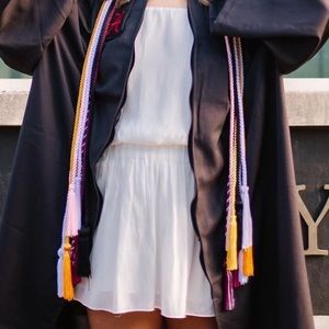 White Strapless Dress